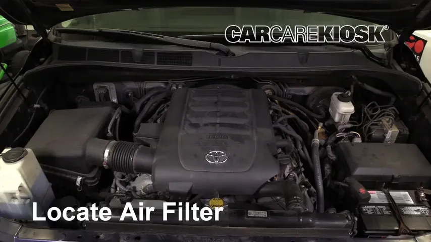 2012 Toyota Tundra Limited 5.7L V8 Crew Cab Pickup Air Filter (Engine)